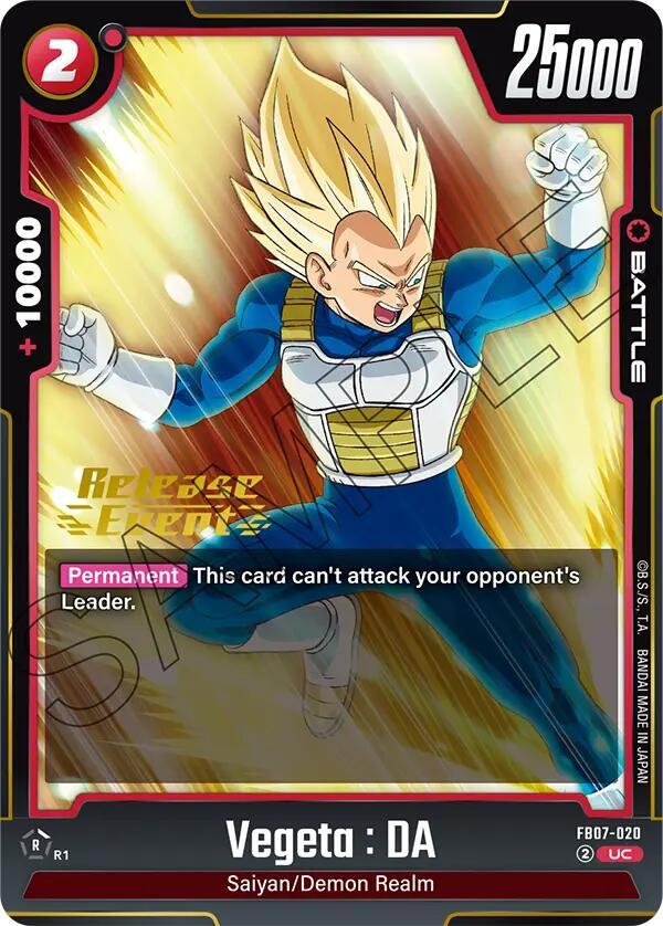 DBS Fusion World: Wish For Shenron Release Event Cards Singles