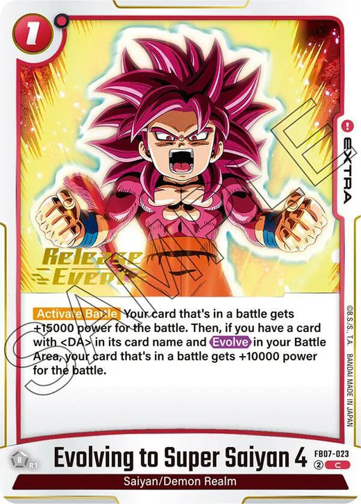 Evoluciona a Super Saiyajin 4 FB07-023 C