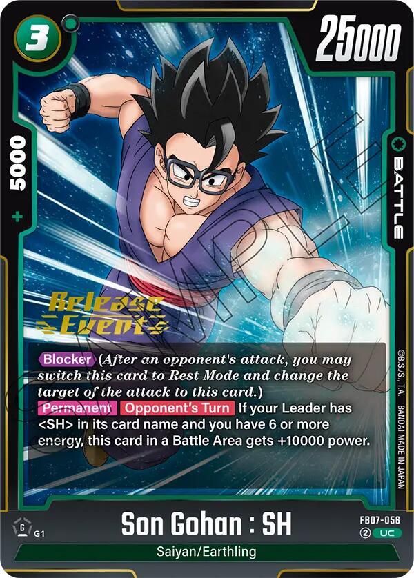 DBS Fusion World: Wish For Shenron Release Event Cards Singles