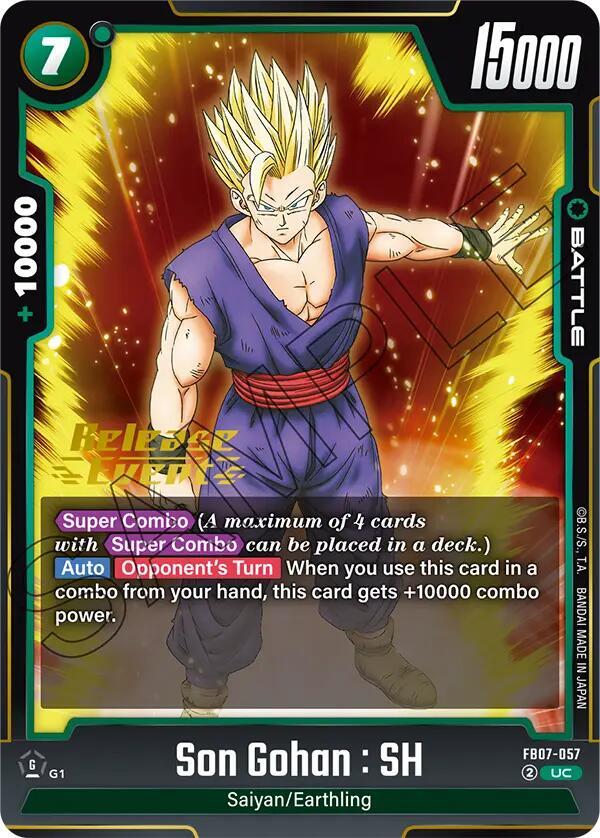 DBS Fusion World: Wish For Shenron Release Event Cards Singles