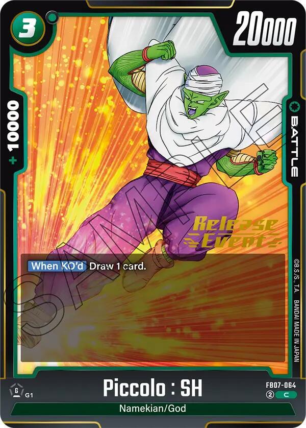 DBS Fusion World: Wish For Shenron Release Event Cards Singles