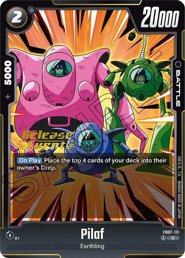DBS Fusion World: Wish For Shenron Release Event Cards Singles