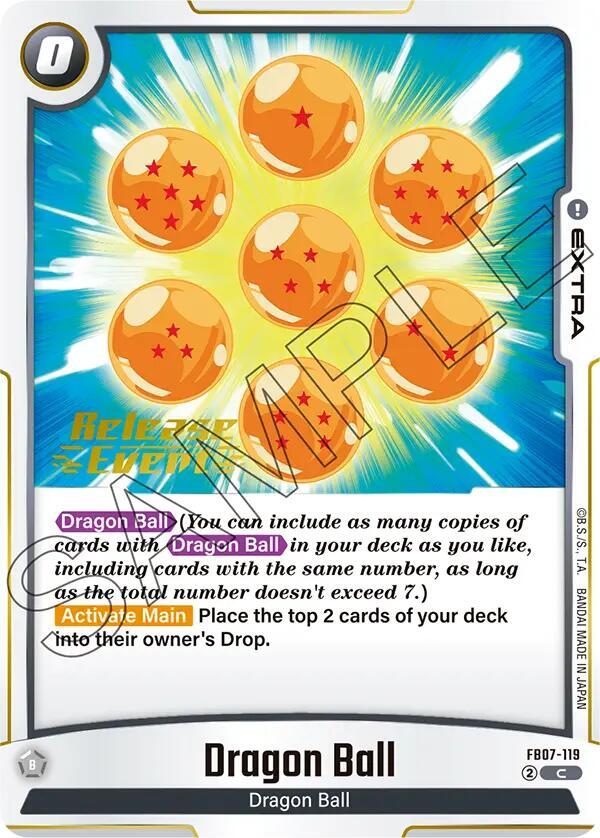 DBS Fusion World: Wish For Shenron Release Event Cards Singles