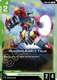 Gundam AGE-1 Titus | Dual Impact | Common | Normal | #GD02-031