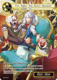 The Three Tea Party Members | Memoria Collection 09 | Rare | Normal | #MC09-001 R