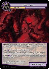 Eaten Alive | Evil Cluster Starter Deck 1: Valgott | Super Rare | Normal | #ESD1-011