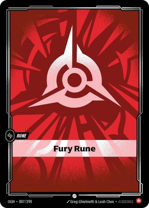 Runa de Furia 007/298 Común
