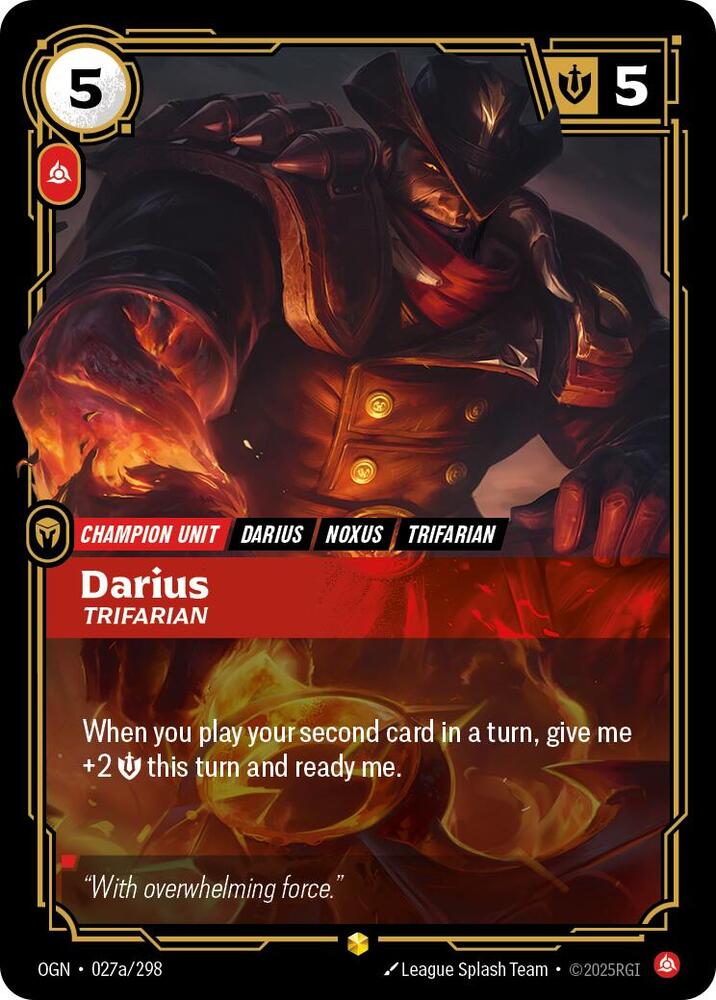 Riftbound: League of Legends Trading Card Game: Origins Singles 1/6