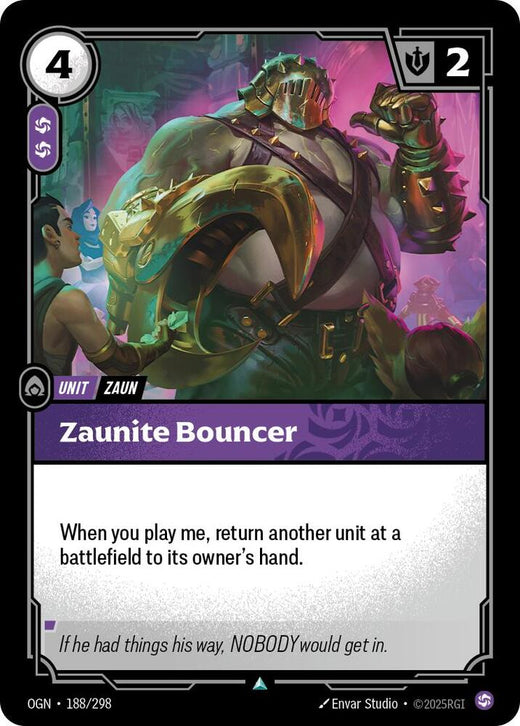 Matón zaunita 188/298 Poco común
