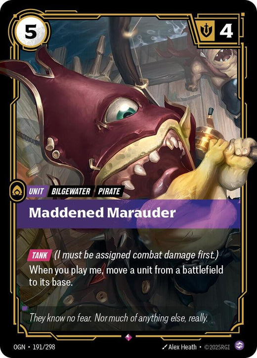 Merodeador Enfurecido 191/298 Rara