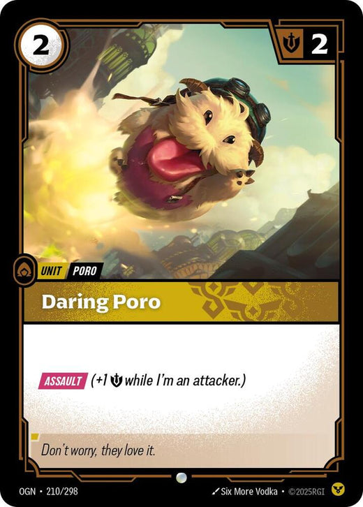 Poro Atrevido 210/298 Común