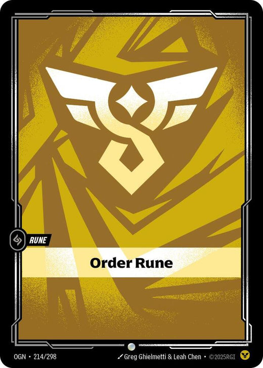 Orden Rune 214/298 Común