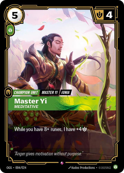 Riftbound: League of Legends Trading Card Game: Origins: Proving Grounds Singles 1/1