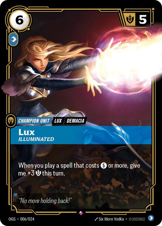 Lux - Iluminada 006/024 Rara