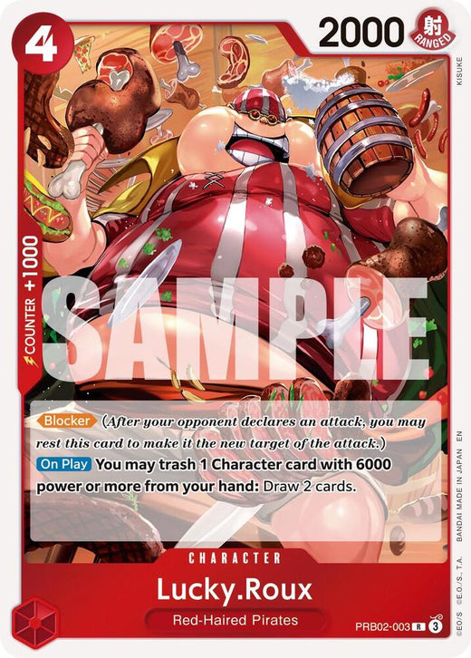 Lucky.Roux PRB02-003 R Foil