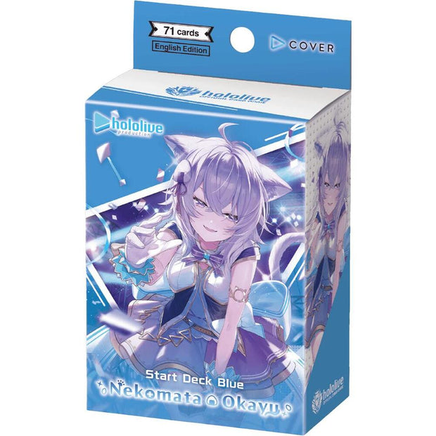 hololive OFFICIAL CARD GAME: SD03: Start Deck: Blue Nekomata Okayu