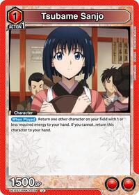 Tsubame Sanjo | UE11ST: Rurouni Kenshin Starter Deck | Uncommon | Normal | #UE11ST/RNK-1-078