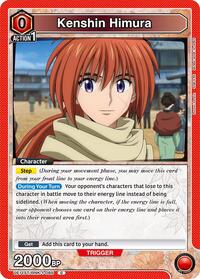 Kenshin Himura (085) | UE11ST: Rurouni Kenshin Starter Deck | Common | Normal | #UE11ST/RNK-1-085