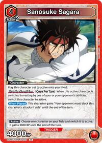 Sanosuke Sagara (103) | UE11ST: Rurouni Kenshin Starter Deck | Rare | Normal | #UE11ST/RNK-1-103