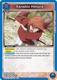 Kenshin Himura (009) | UE11BT: Rurouni Kenshin | Rare | Foil | #UE11BT/RNK-1-009