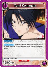 Yumi Komagata | UE11BT: Rurouni Kenshin | Rare | Foil | #UE11BT/RNK-1-034
