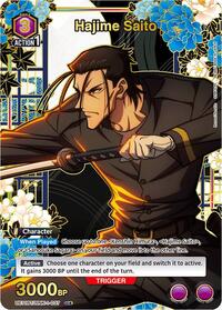 Hajime Saito (037) (U*) | UE11BT: Rurouni Kenshin | Uncommon 1-Star | Foil | #UE11BT/RNK-1-037