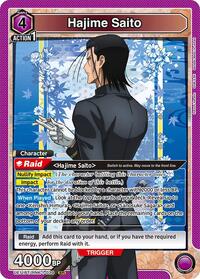 Hajime Saito (039) | UE11BT: Rurouni Kenshin | Super Rare | Foil | #UE11BT/RNK-1-039
