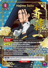 Hajime Saito (039) (SR*) | UE11BT: Rurouni Kenshin | Super Rare 1-Star | Foil | #UE11BT/RNK-1-039