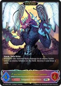 Blue Storm Supreme Dragon, Glory Maelstrom (Evolved) | Shadowverse: Evolve Promo Cards | Promo | Normal | #PR-259EN
