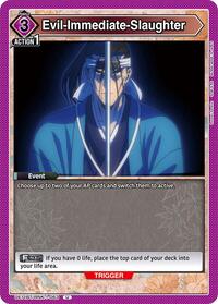 Evil-Immediate-Slaughter | UE11BT: Rurouni Kenshin | Uncommon | Normal | #UE11BT/RNK-1-063