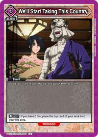 We'll Start Taking This Country | UE11BT: Rurouni Kenshin | Uncommon | Normal | #UE11BT/RNK-1-065