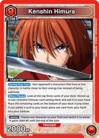 Kenshin Himura (086) | UE11BT: Rurouni Kenshin | Uncommon | Normal | #UE11BT/RNK-1-086