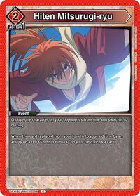 Hiten Mitsurugi-ryu | UE11BT: Rurouni Kenshin | Common | Normal | #UE11BT/RNK-1-098