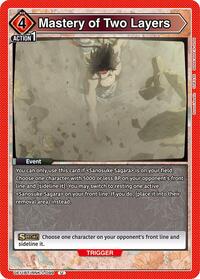 Mastery of Two Layers | UE11BT: Rurouni Kenshin | Uncommon | Normal | #UE11BT/RNK-1-099