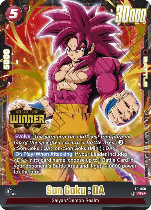 Son Goku : DA - FP-050 (Ganador del evento de lanzamiento) Holo Promocional