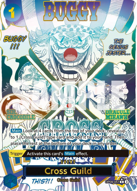 Cross Guild (Alternate Art) OP09-057 R Foil