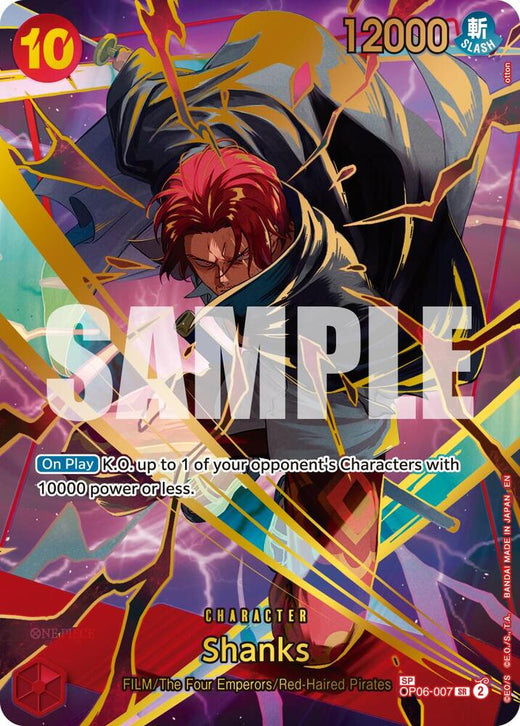 Shanks (SP) OP06-007 SR Foil