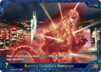 Burning Godzilla's Rampage | Promo Cards | PRSP | Foil | #ESD02-015+
