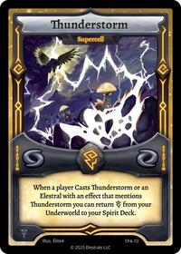 Thunderstorm - Supercell | Organized Play Series 4 | C | Reverse Holo | #TP4-10