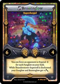 Brontoglow - Supercharged | Organized Play Series 4 | SR | Holo | #TP4-19