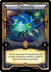 Electrifly | Organized Play Series 4 | SR | Holo | #TP4-20