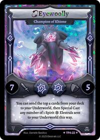 Eyewoolly - Champion of Khione | Organized Play Series 4 | SR | Holo | #TP4-22