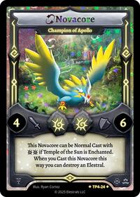 Novacore - Champion of Apollo | Organized Play Series 4 | SR | Holo | #TP4-24