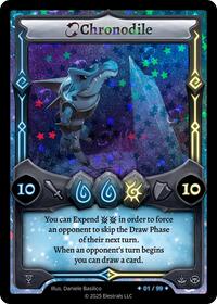 Chronodile (Serialized) | Organized Play Series 4 | SR | Holo | #x/99