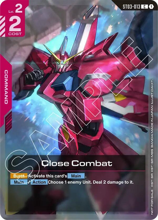 Close Combat (Championship Participation Pack 01) ST03-013 Common Holofoil