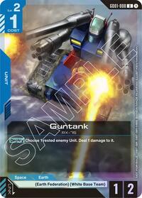 Guntank (Championship Participation Pack 01) | Gundam Promotional Cards | Uncommon | Holofoil | #GD01-008