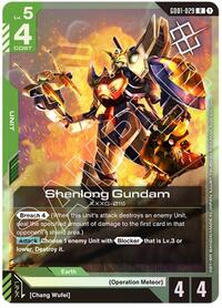 Shenlong Gundam (GD01-029) (Judge Pack 01) | Gundam Promotional Cards | Rare | Holofoil | #GD01-029