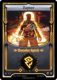 Zaptor | Divine Champions: Lifestream Starter Decks | C | Normal | #LST-SD003