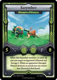 Satymber - Champion of Dionysus | Divine Champions: Lifestream Starter Decks | UC | Normal | #LST-SD010