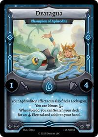 Dratagua - Champion of Aphrodite | Divine Champions: Lifestream Starter Decks | C | Normal | #LST-SD018